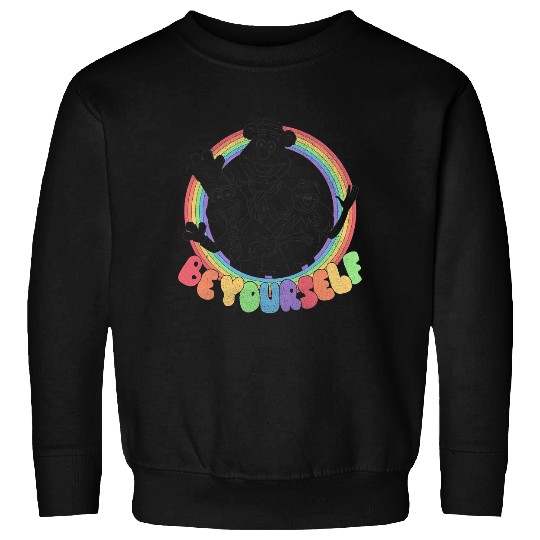 Disney The Muppets Be Yourself Rainbow Sweatshirts