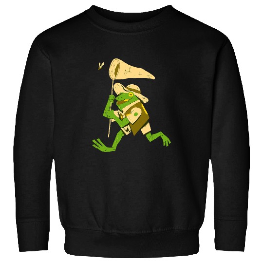 Frog Gift Camping Crew Road Trip Sweatshirts