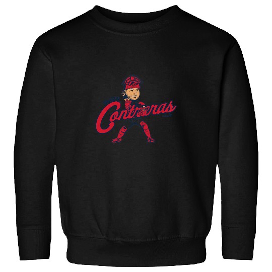Baseball Gift Willson Contreras Caricature St. Louis Sweatshirts