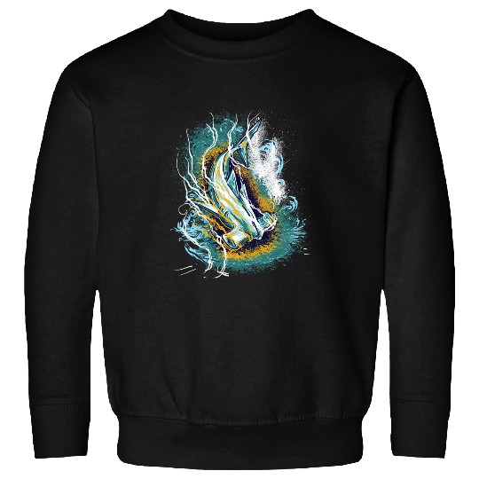 Ocean Shark Hammer Head Shark Great Sea Life Sweatshirts