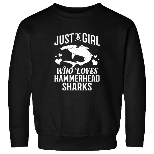 Ocean Shark Hammerhead Shark Head Tooth Funny 3 Sweatshirts