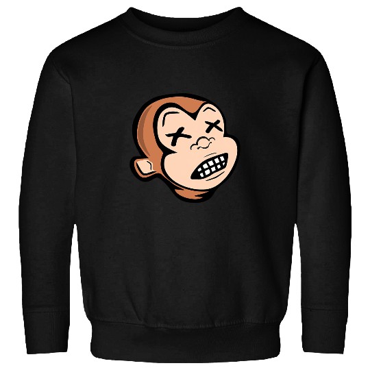 Monkey Lover Funny Drunk Monkey Deads Drunk Monkey XX Drinking Party Sweatshirts