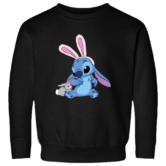 Disney Stitch with Easter Bunny Sweatshirts