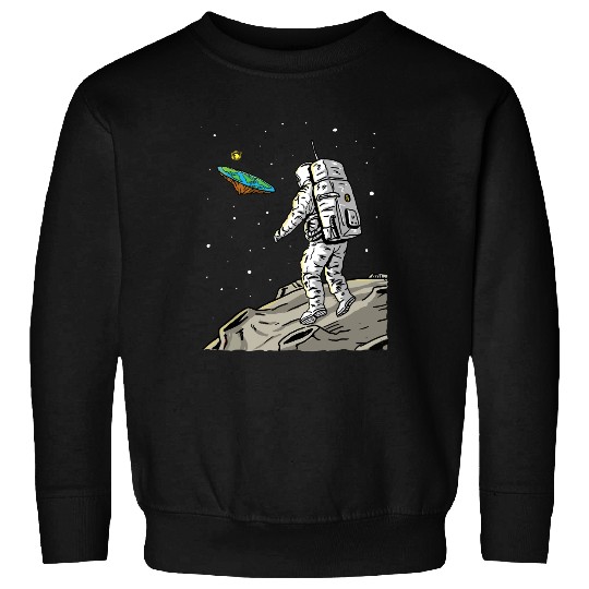 Flat Earth Moon Landing Conspiracy Theory Anti Scientism Sweatshirt