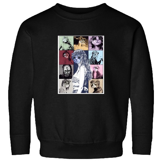 Taylors cats Eras Tour Sweatshirts