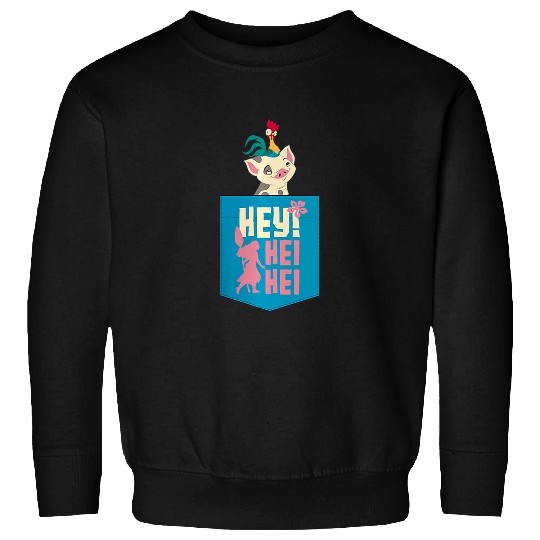 womens disney moana pua hey hei hei Sweatshirts