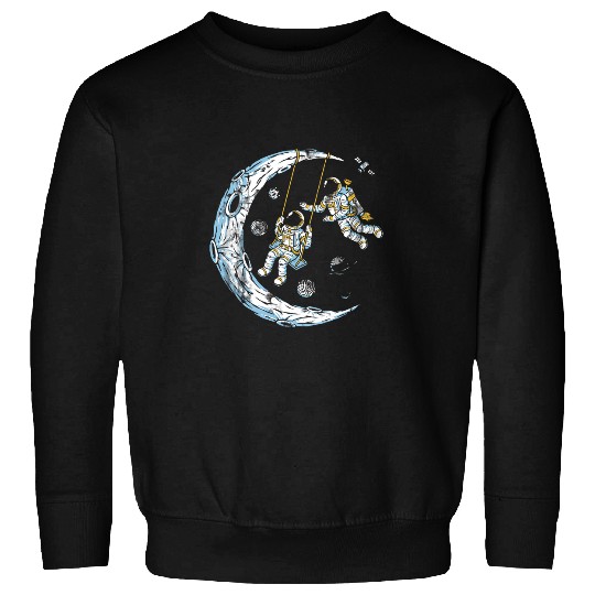 Astronauts Moon Spaceship Astronomy Planets Astronaut Sweatshirts
