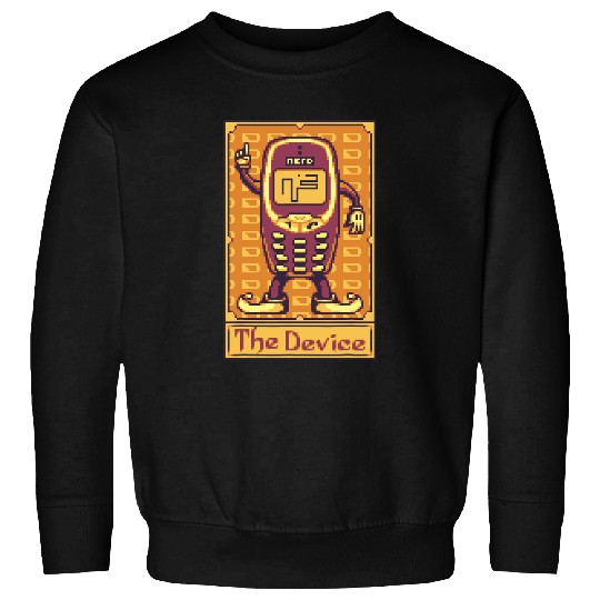 8 Bit Pixel Tarot The Device Nerd Geek Device Funny Sweatshirts