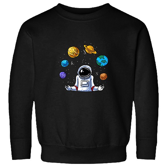 Astronauts Juggle Astronaut Sweatshirts