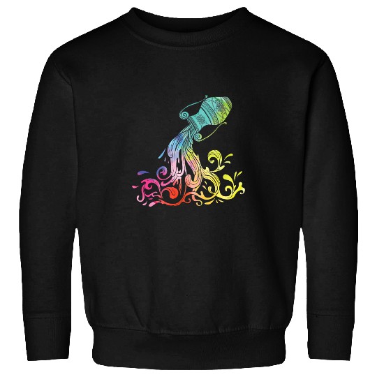 Aquarius Zodiac Sign 4 Sweatshirts