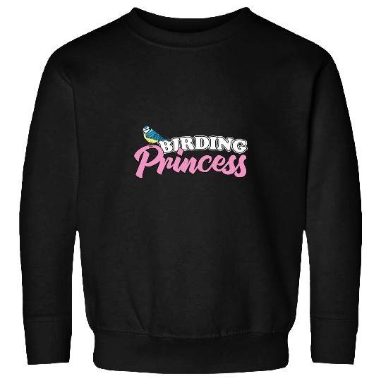 Birding Princess Birdwatching Sweatshirts