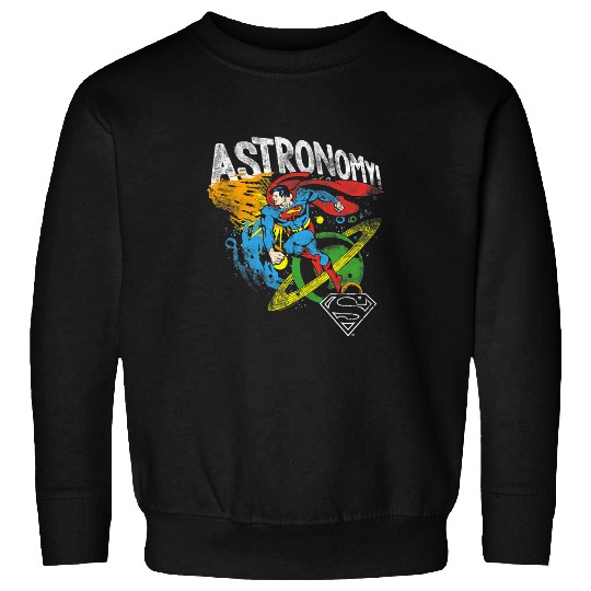 Astronomy Lover Superman Astronomy Sweatshirts