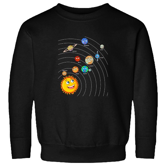 Astronomy Lover Solar System Planets Astronomy Space Science Girls Boys 11 Sweatshirts