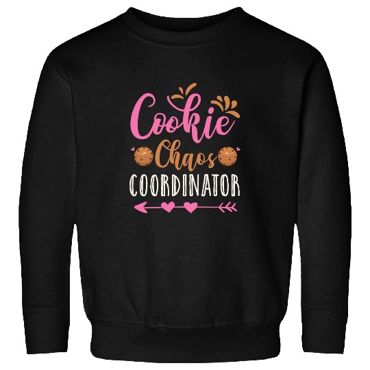 Funny Scout For Girls Cookie Chaos Coordinator Women Gift Sweatshirts