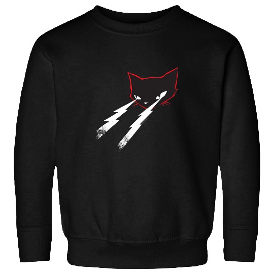 Emily the Strange Nee Chee White Lighting Lasers Sweatshirts