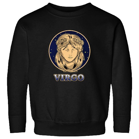 Constellation Horoscope Ascendant Zodiac Virgo Sweatshirts