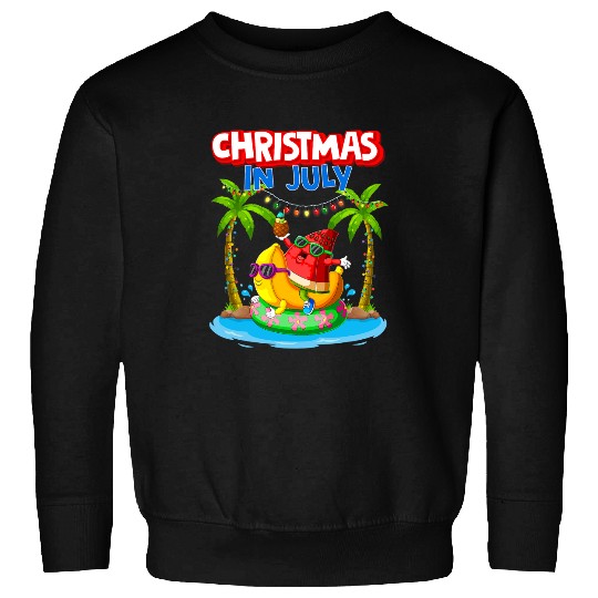 Christmas In July Watermelon xmass Summer Men Women Kids Sweatshirts
