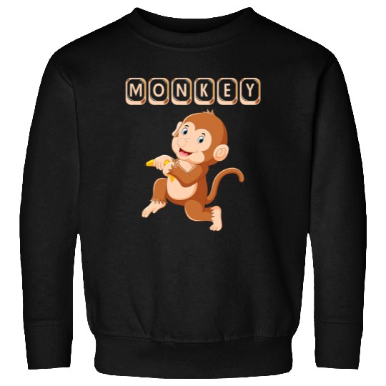 Jungle Animal Chimpanzee Zoo Monkey Sweatshirts
