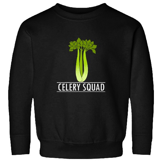 Celery Food Ironic Saying Leeks Vegetable Sweatshirts