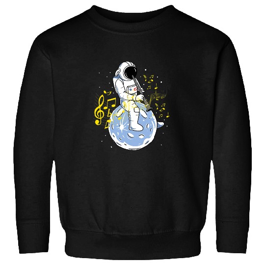 Astronauts Playing Clarinet for Clarinet Player Sweatshirts