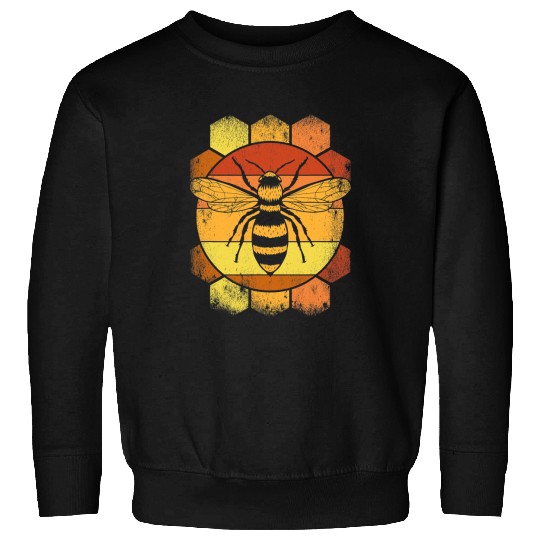 Bee Beekeeping vintages Bee Honey Bumblebee Retro Beekeeper Sweatshirts
