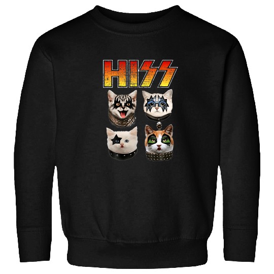 Cat Paws Hiss Funny Sweatshirts