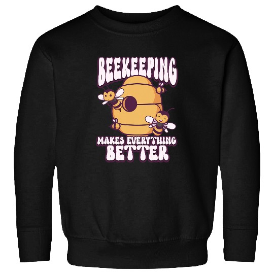 Bee Beekeeping Honey Bee Beekeeping Honeybee Beekeeping 439 Beekeeper Sweatshirts