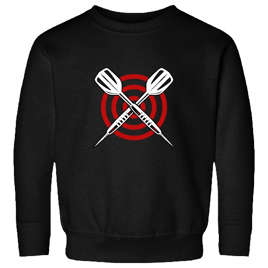 Darts Dart Player Dartboard Bullseye 180 Sweatshirts