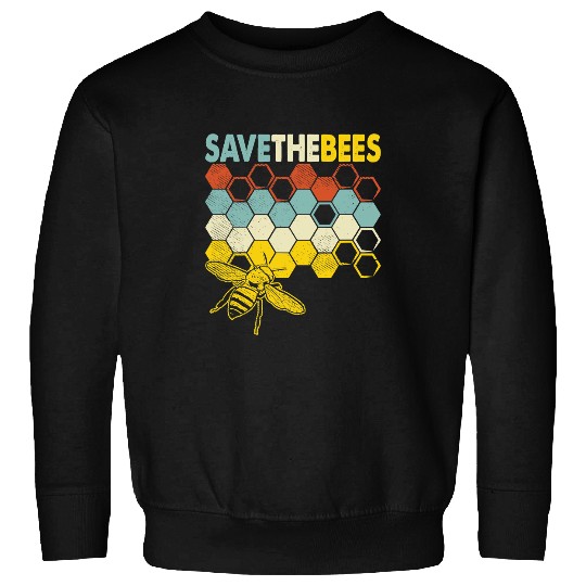 Bee Beekeeping Honey Bee Beekeeper Wildlife Protection I Save The Bees 363 Beekeeper Sweatshirts