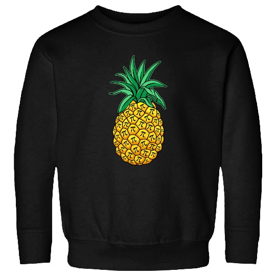 Funny pineapples Happy Pi Day Gift 2 Sweatshirts