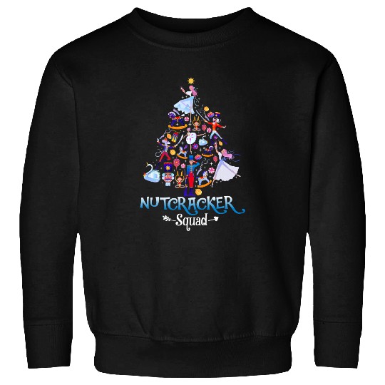 Christmas Nutcracker Squad Ballet Dance Women Kids Girls Sweatshirts