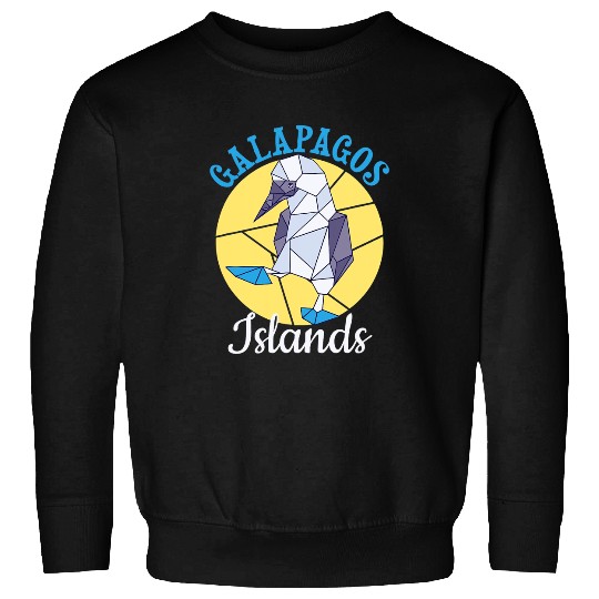 Galapagos Islands Seabird Blue Footed Booby Bird Sweatshirts