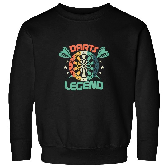 Darts Legend Bullseye Team Dartboard Sweatshirts