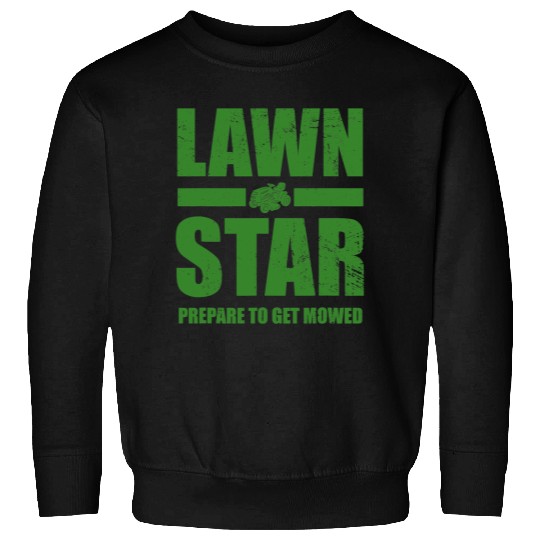 Funny Lawn Mower Mowing Corn Star Yard Work Lawn Tractor 1 Sweatshirts