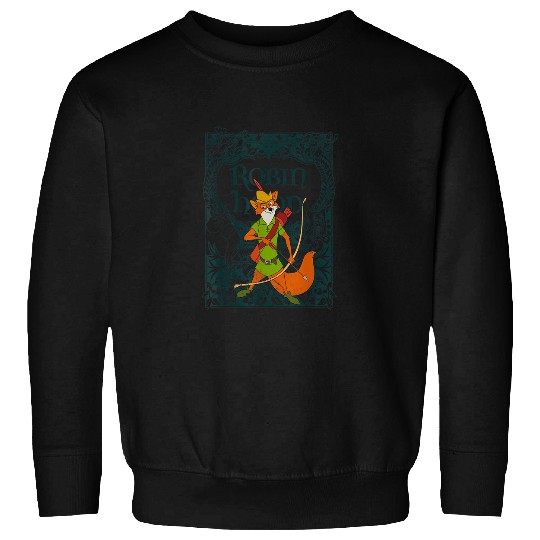 Disney Robin Hood Retro  Distressed Sweatshirts