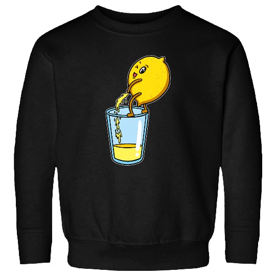 Funny Humor Citrus Lemon Lemonade Making Sweatshirts