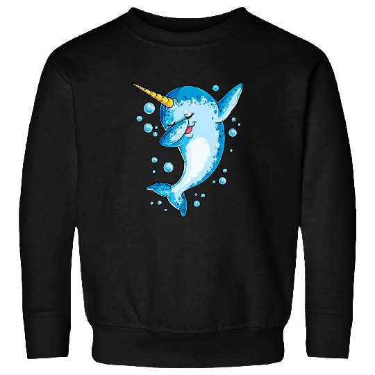 Narwhal Lover Dabbings Narwhal Unicorns Funny Women Men Dab Dance Gifts Sweatshirts