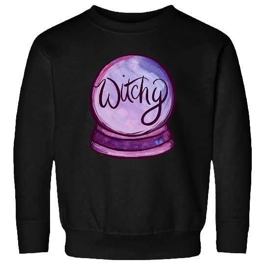 Crystal Ball Witchy Woman Tarot Reading 2 Sweatshirts
