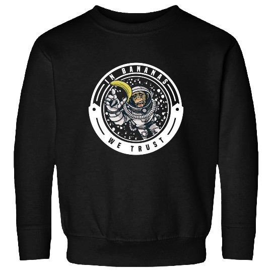 Monkey Chimpanzee Ape Great Ape Banana Monkey 2 Sweatshirts