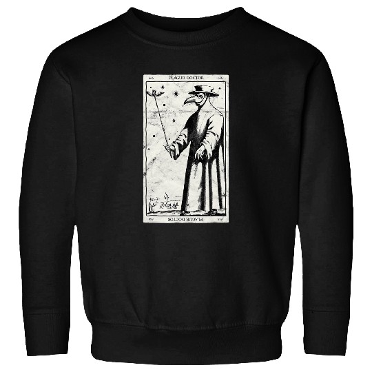 Tarot Card Plague Doctor Sweatshirts