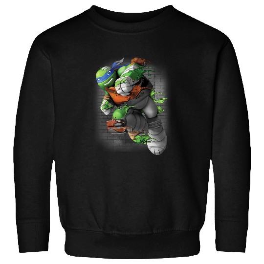 KV9 Turtle Teenage Mutant Ninja Turtles Leonardo Liquid Green Sweatshirts
