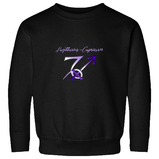Sagittarius Capricorn Cusp Zodiac Horoscope 1 Sweatshirts