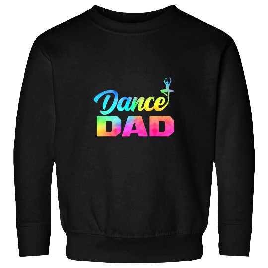 Multicolor Retro Dance Dad Sweatshirts