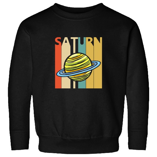Saturn Solar System Planet Gift Sweatshirts