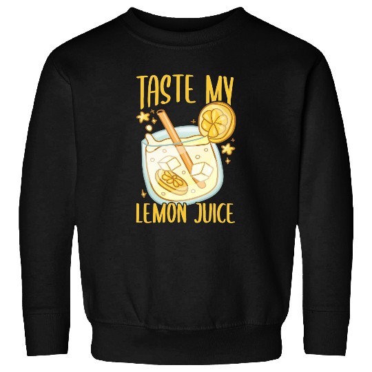 Lemonade Stand Business Boss Sell Lemon Juice Crew 16 Sweatshirts