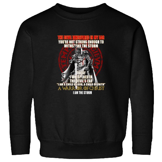 Knights Templar Cross Christian Soldiers 2 Sweatshirts