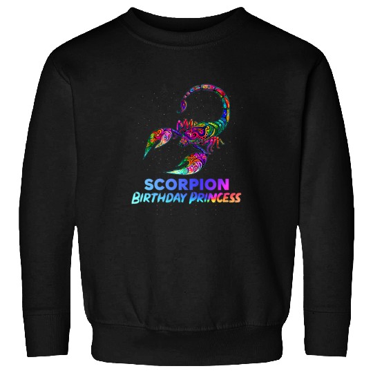 Scorpio Birthday Princess Sweatshirts