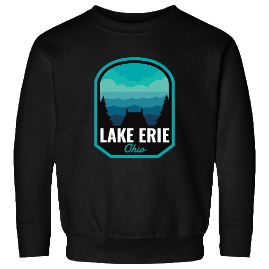 Lake Erie Ohio Summer Sweatshirts