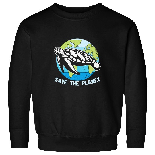 KV9 Turtle Save The Planet Earth Day Ocean Environment Turtle Recycle 37 Sweatshirts