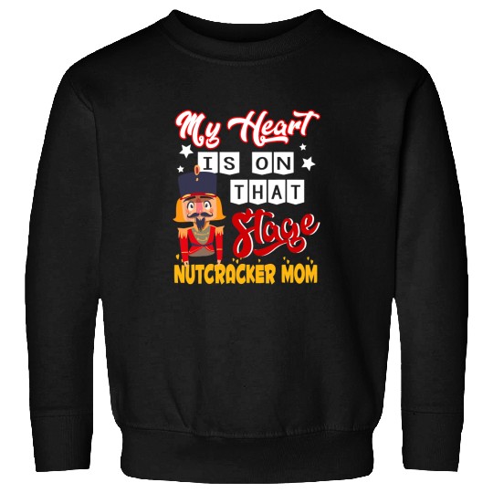 Nutcracker Mom Love Ballet Dance Mom Sweatshirts